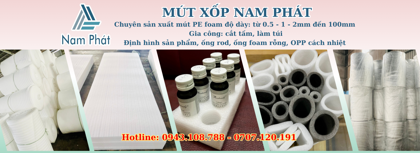 mút xốp pe foam