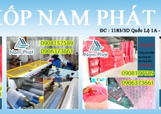 TẤM XỐP HƠI BỌC LÓT MỸ PHẨM TẠI TPHCM