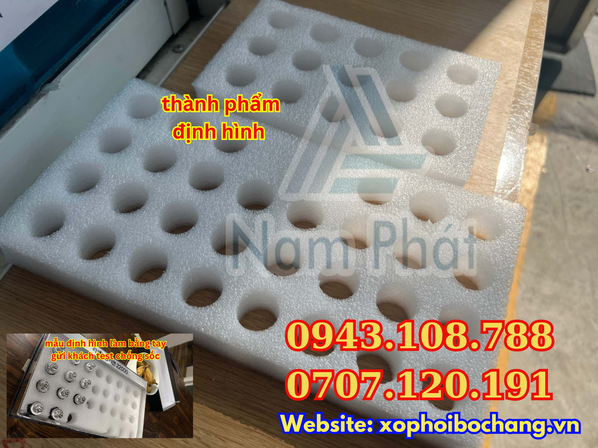 foam định hình sản phẩm