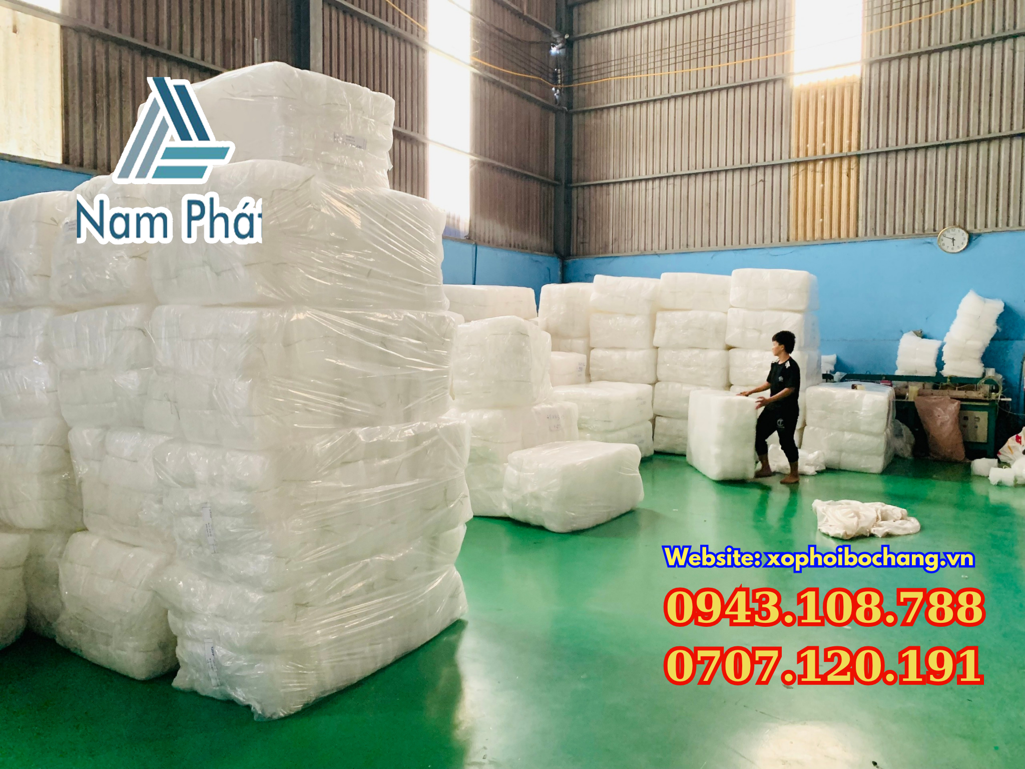 gia công tui foam