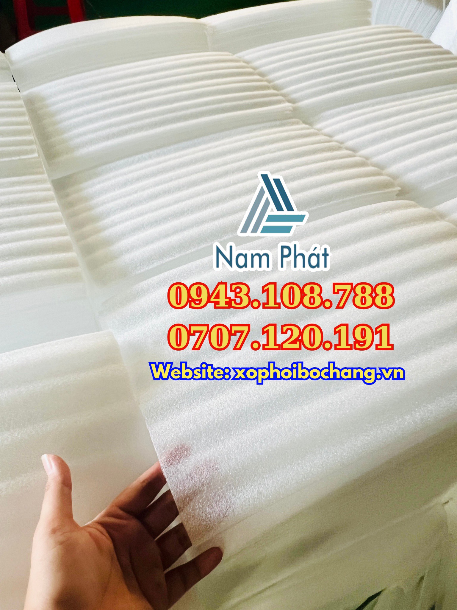 mút tấm pe foam trong bao bì