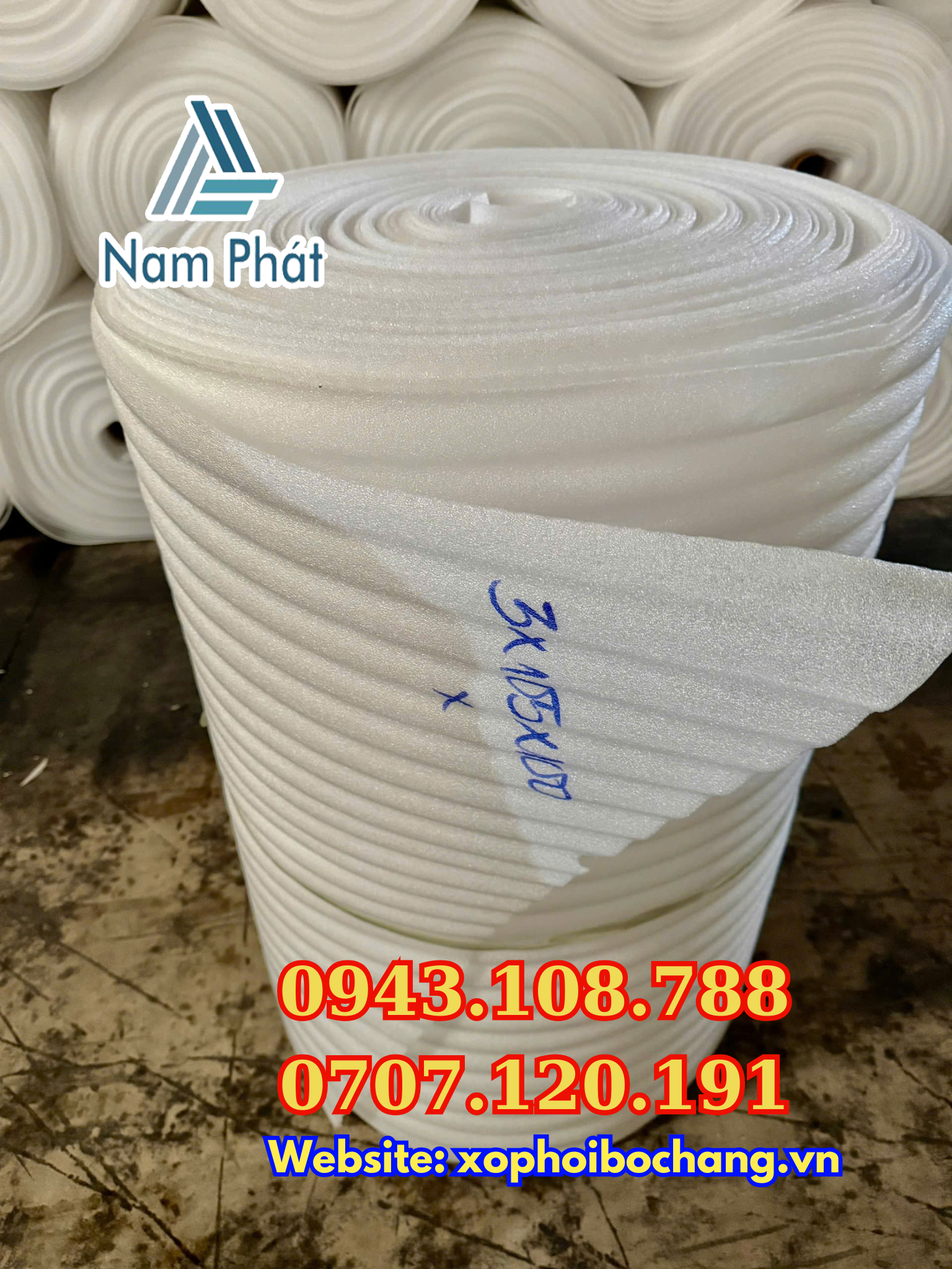 mut pe foam goi hang