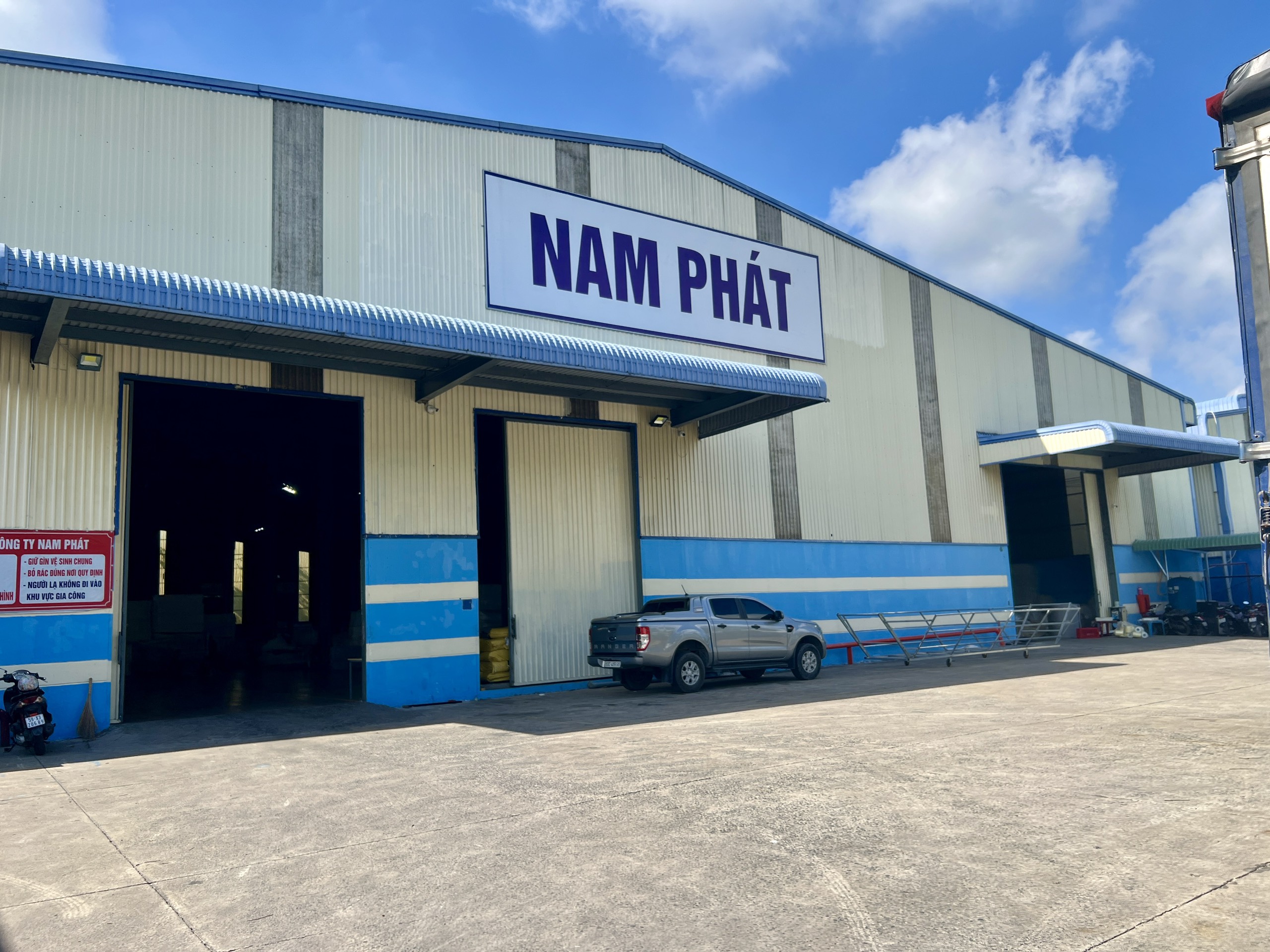 Nhà xưởng sản xuất Nam Phát