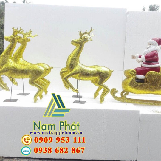 MÔ HÌNH XỐP TRANG TRÍ GIÁNG SINH