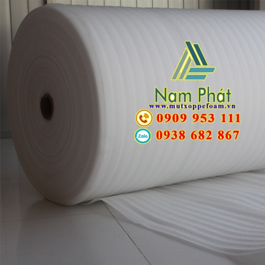 Cuộn Xốp Pe Foam 1mm x 1.05m x 300m