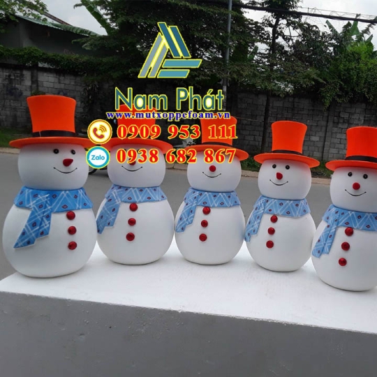 MÔ HÌNH XỐP TRANG TRÍ GIÁNG SINH
